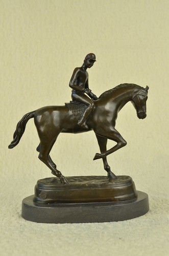 Statue bronze cheval - bronze,