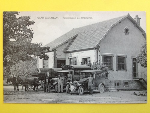 Cpa france camp - camp, mailly