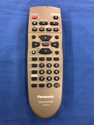 Panasonic remote control dvd - panasonic,