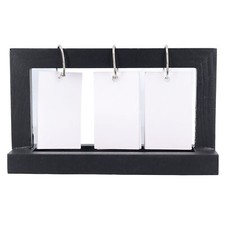 (BLACK)Calendrier Pliant De