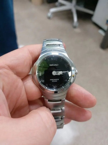Seiko premier 100m metal - premier,