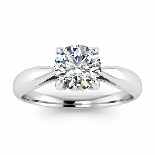 Bague solitaire moissanite - bague,