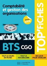 Comptabilité et gestion des organisations BTS CGO (1Cédérom), Patricia Charpenti