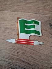 PLAQUE METAL DRAPEAU BISCUITS