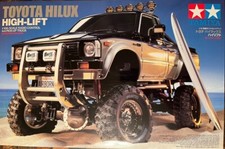 Tamiya 1/10 No.397 TOYOTA HILUX HI-LIFT EP Crawler RC Car Kit 58397 Neuf