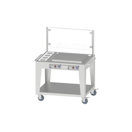 Stand inox ambulant snacker - inox,