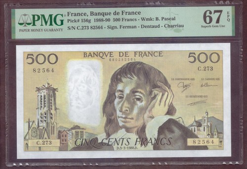 France 500 francs - 500,