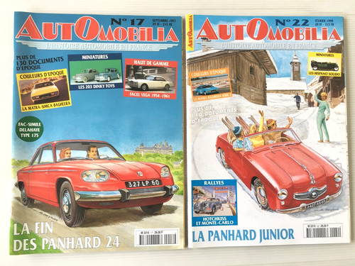 Lot revues automobilia - ,