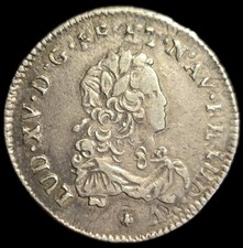 1/3 D'écu De France 1720 V