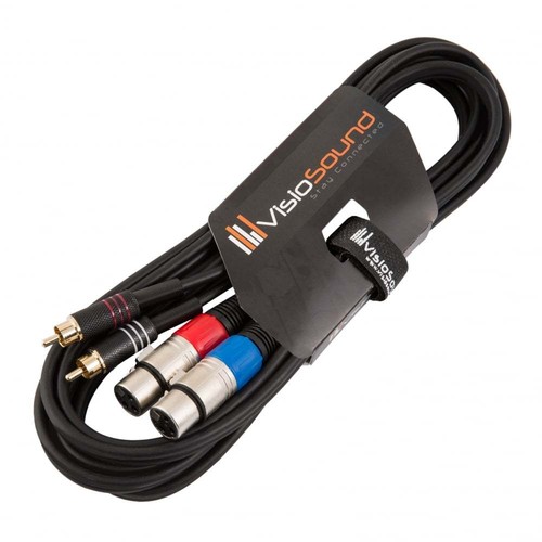 Câble double xlr - double, femelle