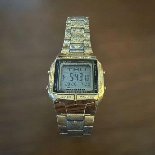 Casio data bank - bank, gold