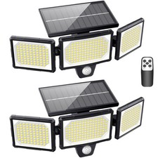 Lot de 2 Lampes Solaires