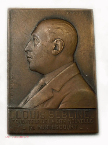 Rare médaille plaque - (fr1),