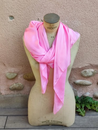 Foulard rectangle 100 soie - rectangle,