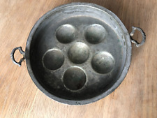 moule à gâteau ancien cuivre plat cuisson œufs escargots ancien PORT OFFERT