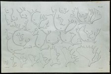 1836 - Bois de renne et élan