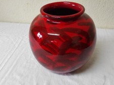 Ancien Vase rond en céramique