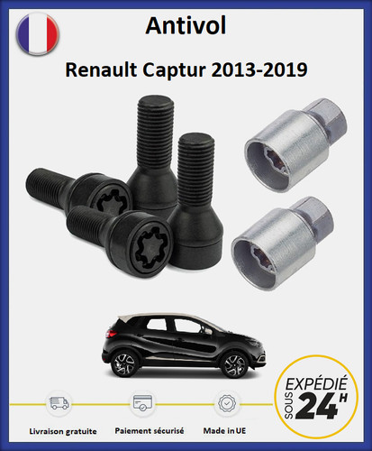 Ecrous antivol roues - ecrous,