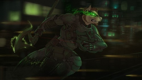 Anime furry anthro p90 - furry, fn