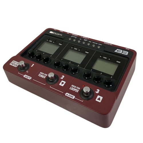 Zoom bass multi effets - b3,
