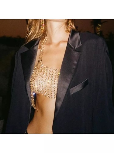 Collier long pour seins - long,