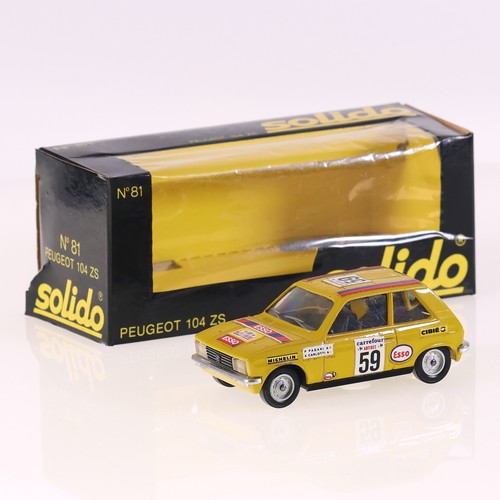 Solido peugeot 104 59 - solido, 81