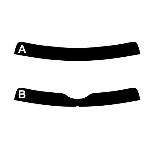 Bande pare soleil teintée - pare-soleil,