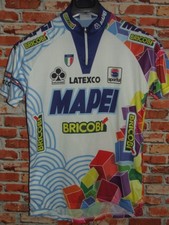 Mapei Latexco SPORTFUL Maillot de Vélo Haut Maillot Cyclisme Taille L
