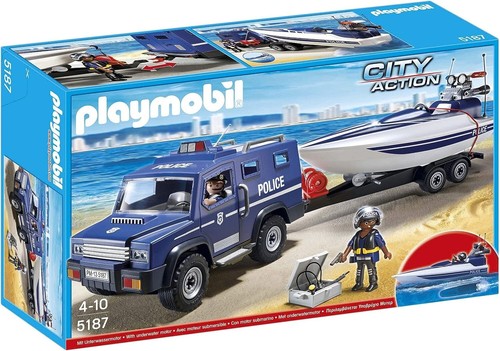 Playmobil fourgon vedette - fourgon, et