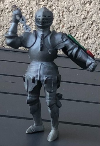 Figurine chevalier avec - figurine,