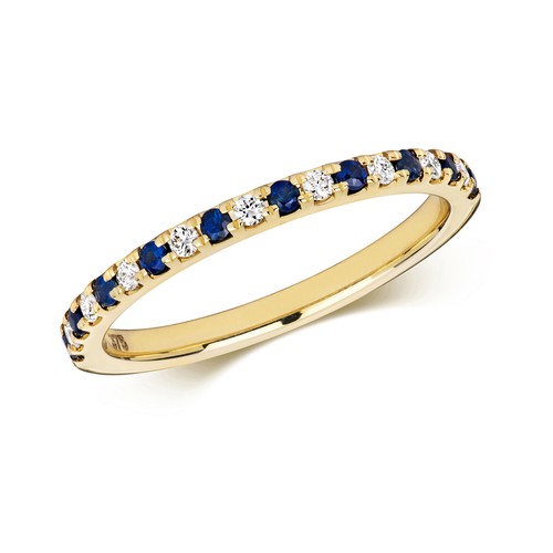 Bague semi pavée - bague, or