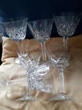 6 grands Verres anciens en Cristal de Saint LOUIS modèle Tommy.?