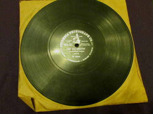 Disque colonbia phonograph - , "