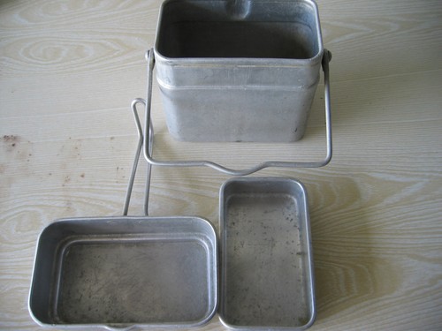 Gamelle alu ancienne - gamelle,