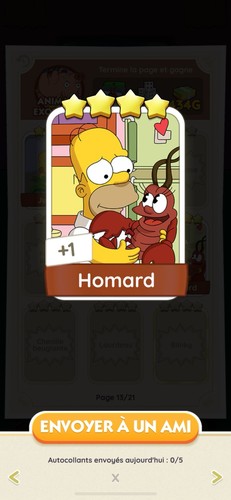 Homard carte monopoly - /,