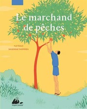 Marchand pêches yui - le, pêches,