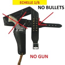 1/6 Battle Gear Toys 417 01 Holster Cuir Noir - Western Sideshow