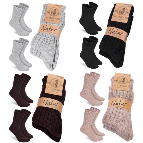 Paires chaussettes laine - chaussettes,