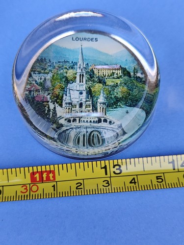 Presse papier verre avec photo - verre,