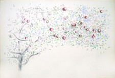 André HAMBOURG, LUMIÈRES DE HONFLEUR 1964, lithographie