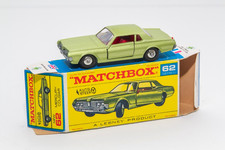 Matchbox Lesney Mercury Cougar 62 No Majorette No Hotwheels No Polistil No Siku