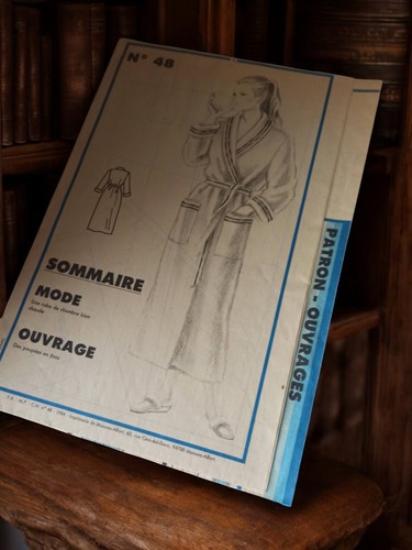 Patron couture vintage robe - , de