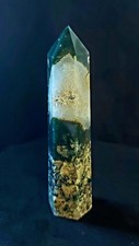 Obélisque hexagonal agate