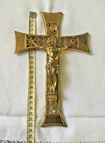 Crucifix mural ancien art - crucifix,