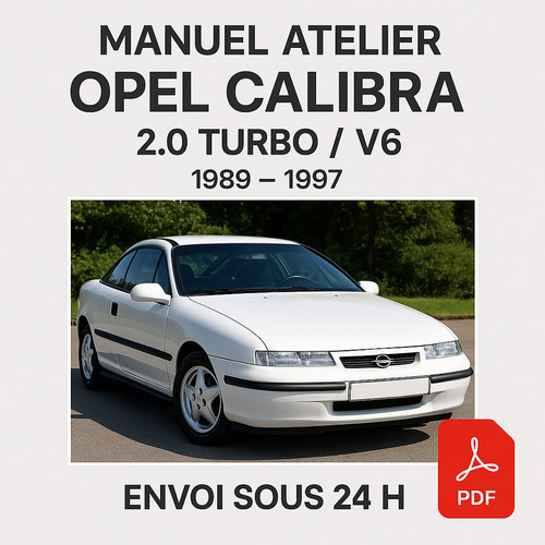 Manuel atelier opel calibra - atelier,