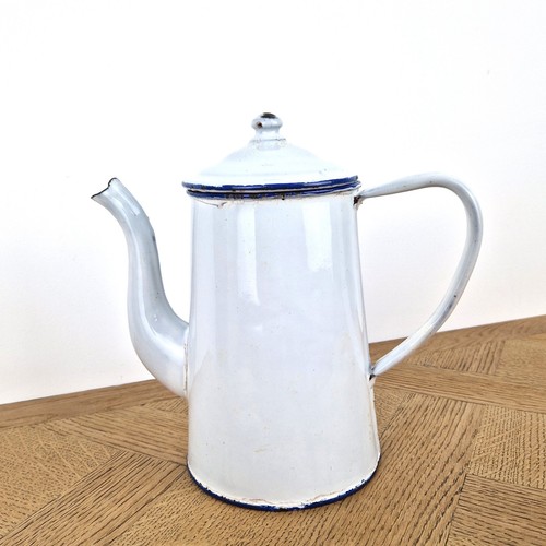 Cafetière ancienne tôle - cafetière, en