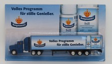 GRELL HO 1/87 CAMION TRUCK TRAILER KENWORTH T800 EAU MINERALE MARGONWASSER BOX
