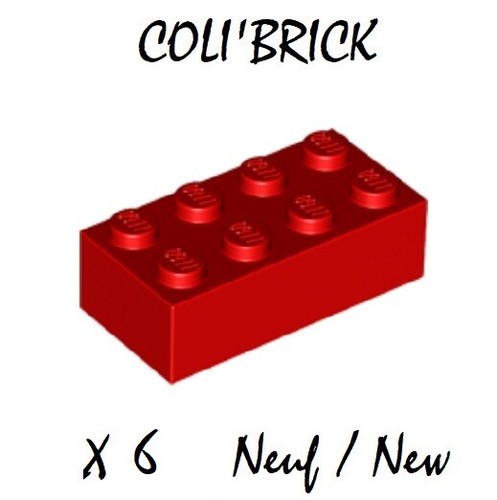 Lego 3001 briques - lego, 6x