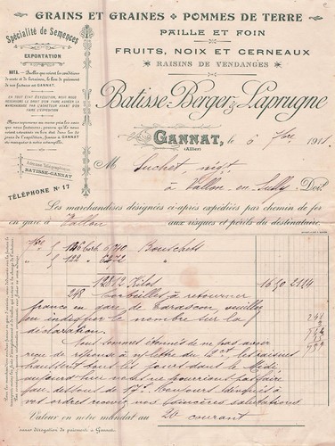 Gannat grainetier batisse - gannat,