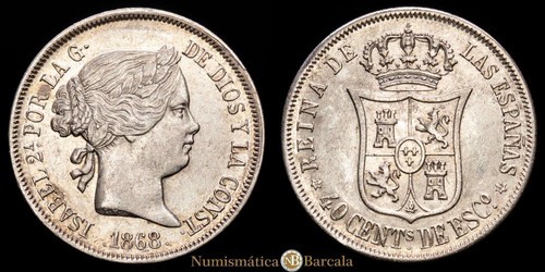 Isabel céntimos de - ii, 40